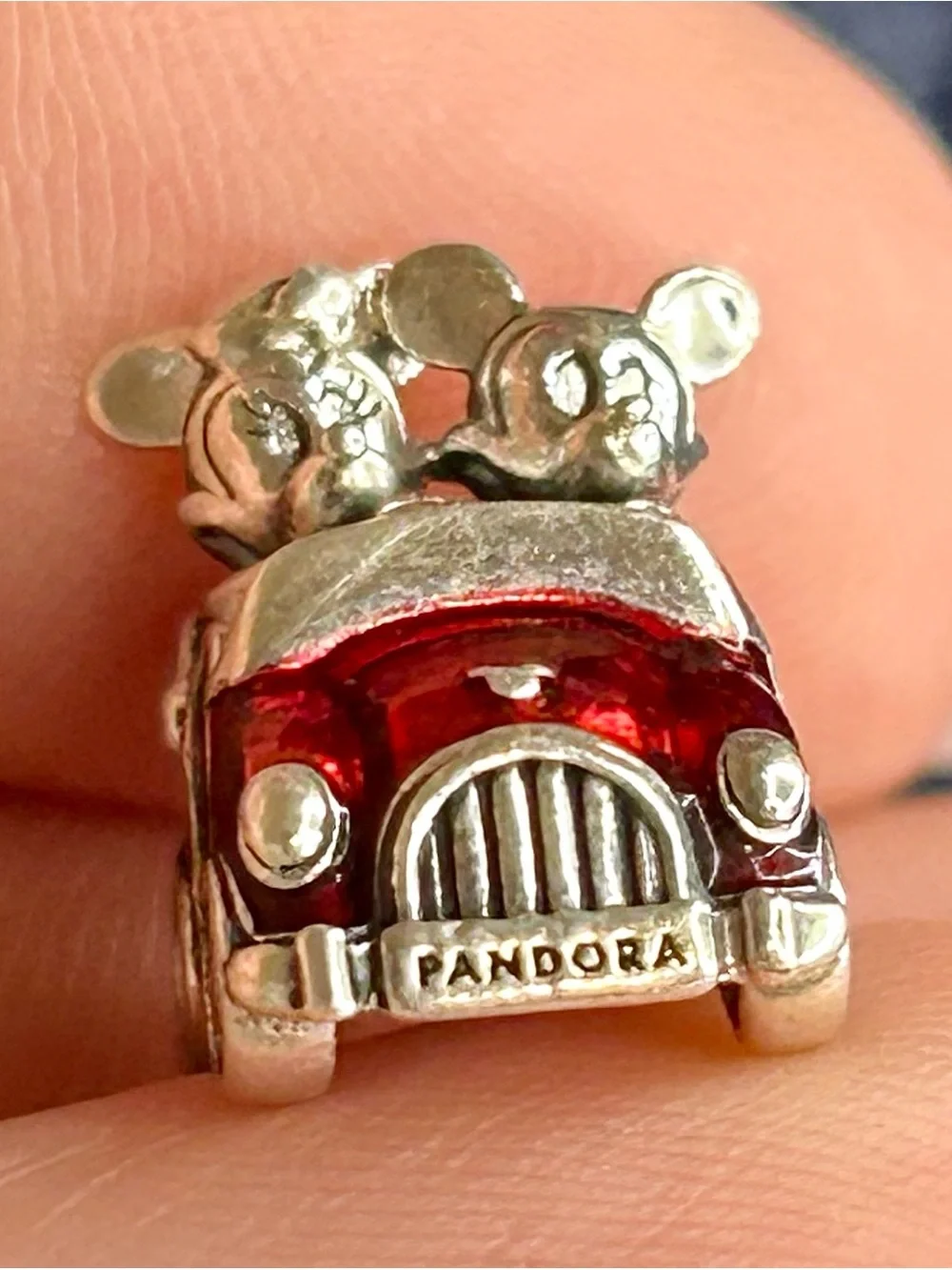 Pandora Disney Mickey and Minnie Runaway Railway Car Charm